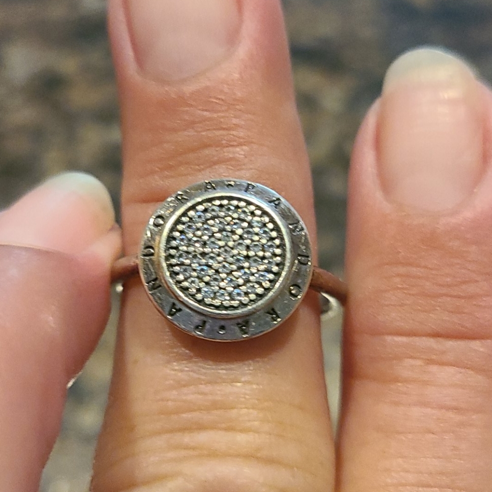 Pandora Sterling Silver Statement Ring - image 5